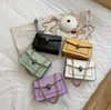 Chain Shoulder Bag Crossbody Bags for Women 2021 Trend Crocodile Pattern PU Leather Luxury Designer Brand Purses Ladies Handbags