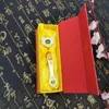 Decorative Objects & Figurines Chinese Amulet Crafts Copper Ruyi Shoehorn Home Ornament Creative Gift Box Decor Decore Decoration