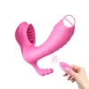 Eggs Bullets Dildo Silicone Panty 7 Speed Remote Mutandine Vibratore indossabile Flir Sex Toy G-Spot Stimolatore della fica Clitoride Massaggiatore della vagina Vibrazione delle donne ZL0068