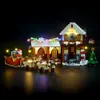 YEABRICKS Kit di luci di illuminazione a LED fai-da-te per accessori di illuminazione per mattoncini della serie Lego 10245 Natale