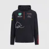 F1 Yarış Takımı Sonbahar ve Kış Giyim Klasik Araba Fan Fan Araba Spor Takım Yarış Takımı F1 Plus Velvet Sweater Motosiklet Ceketi