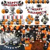 Decorazione del partito Halloween tema a palloncino set con banner creativo lattice sfondo parete palloncini accessori accessori parte