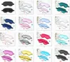 16 Kleuren Blauw Roze Zijde Slaap Maskers Rust Shading Eye Masker Gewatteerde Schaduw Cover EyePatch Travel Relax Aid Blindfolds Eyemask