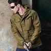 Uomo M65 UK US Army Abbigliamento Militare Campo Giubbotti Inverno/Autunno Impermeabile Volo Pilota Cappotto Giacca a vento con cappuccio Quattro colori 210819