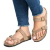 2021 Damplattform Skor Sommar Mode Klipp Toe Flip Flops Rom Style Cork Tofflor Anti-Skid Beach Women Sandals Stor Storlek