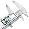 TON09 6-tums 150mm Rostfritt stål Elektronisk digital Vernier Caliper Metal Micrometer Mätning 210922