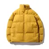 Hommes Harajuku coloré bulle manteau hiver chaud veste 2021 hommes streetwear hip hop parka coréen noir vêtements doudounes S-8XL Y1103