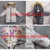 -30 gradi 3 ~ 5y russo Snowsuit Bambini Set di bambini Bianco Down Boys Abbigliamento impermeabile Abbigliamento per bambini Cappotto invernale Giacca invernale per ragazze parka 211027