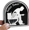 New5min Toalett Timer Creative Toilet Tillbehör Hourglass Timer Roliga leksaker för män, make, pappa, fars dag, födelsedag gag rrd12195