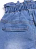 Jeans con toppe e tasca in vita per bambini SHE