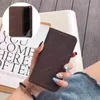 Letter Folio Phone Case na iPhone 12 12pro 11 11pro X XS Max XR 8 7 Plus Portfel PU skórzana obudowa o pokrycie kwiatu 6276291