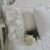 Bedding Sets Amazing Luxury Set Cake Layers Embroidery Ruffle Lace Duvet Cover Bed Sheet Bedspread Princess Bow Pillowcase2145293