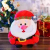 Hög kvalitet med klockor Plush Elk Toy Party Favor Jul Snowman Santa Claus Doll Barn ger gåvor 496