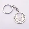 Wings Keychain Stianless Steel Keyrings For Men Women Movie Jewelry 12 Pieces Lot Whole