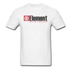Element T-shirt Hommes Skater T Shirt Skate For Life Tops Tees Simple Lettre Tshirt Personnalisé Coton Blanc Vêtements Plus La Taille 210706