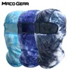 Ansikte Scarf Tie-Dye Print Balaclava Head Warm Buff Mask Neck Gaiter Cover Cykel Cykling Sport Klättring Running Vandring Kvinnor Män Kepsar