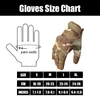 Men Riding Gloves Cycling Bike Full Finger Motos Racing Gloves Antiskid Screen Touch Outdoor Sports Tactical Gloves Protect Gear H1022