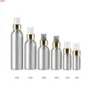 30ml / 50 ml / 100 ml / 120ml / 150ml Przenośne butelki z aluminium Perfumy Pusta Bezpłatna pompa Atomizer Mist Travel BottleBoods