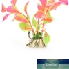 Plantes artificielles en plastique Fish Tank Herbe Fleur Ornement Décorations Aquarium Décorations Multicolore Paysage Home Supply