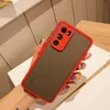 Skóra uczucie ochrony oczu hybrydowy TPU + PC Matte Przypadki Pokrywa dla Huawei P30 Lite Mate 30 Pro 100 sztuk / partia