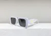 Zomerzonnebril voor vrouwen Men 23YS -stijl Antiultraviolet Retro Plate Plank Volledige frame -bril Verzenden Ketting Random Box7598585
