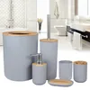 wooden bathroom accessories