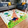 XPE экологически чистый толстый ребенок ползет складной ковер PLAY для детского коврика детский коврик Playmat 210320