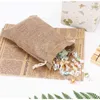 Jutezakken met Trekkoord Jute Sieraden Pouches Verpakking Opslag Mini Sacks Gift Bag voor Bruiloft Kerstfeest Verjaardag Douche