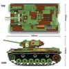 WW2 KV-1 KV-2 الثقيلة الطوب الطوب مجموعة روسيا روسيا العسكرية بانزر خزانات اللبنات الجيش diy الشكل لعبة هدايا للأطفال Q0624