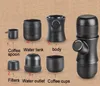 Schwarzes Minipresso Handbuch Tragbare Espresso Kaffeemaschine Werkzeuge Handheld-Kaffeemaschine Auto und Reisen Mini-Cofer-Hersteller PAF13727