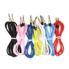 Aux Auxiliary Cable 3.5mm Bil Audio Jack Plug Man till Man för hörlurar MP3 Partihandel Förlängning 1.2m Digital Device YY28