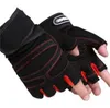 Cycling Gloves Half Finger Fitness Weight Lifting Gloves Anti-skid Training Exercise Heavyweight Sports Bodybuilding Gym Gloves 559 X2