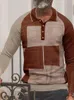 Erkek Polos Vintage 2022 Bahar Turn-down Yaka Gömlek Erkek Yaz Rahat Uzun Kollu Erkekler Kazak Tops Moda Gömlek Streetwear Tops