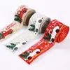 Decorações de Natal Vintage Caminhão de Burlap Fita Presente de Natal Envoltório DIY Redemoinho Redemoinho LLB12029