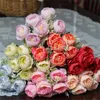 Decorative Flowers & Wreaths 1 Pc Artificial Fake Flower Peony Bouquet Fashion Home Decoration Party Livingroom Office Wedding Accessories