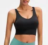 Abbigliamento da palestra Intimo donna LU-93 reggiseno sportivo yoga antiurto da corsa ad alta resistenza fitness imbottito canotte allenamento esercizio gilet activewear