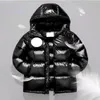 Piumino da uomo nero di design FRGMT Back Earth Print Parka invernale da donna Giacche da esterno con cappuccio con cerniere Etichette complete
