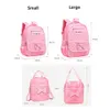 2個/セットPrincbackpacksキッズスクールバッグBOWKNOW DOTSバックパック防水小学校バックパックMochila x0529