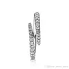 Genuino nuovo arrivo CZ Diamond Wedding Rings set Scatola originale per Pandora 925 Sterling Silver Shooting Star Ring Donna gioielli di design di lusso