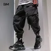 Hip Hop Track Pants Style coréen Joggers Fashions Techwear Pantalon EXO Mens Baggy Pantalon 5XL Streetwear Harem Pantalon 211201