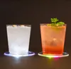 LED Knipperende Coaster Light Up Cup Pad Mat Coasters voor Club Acryl Drinks Bier Drank Matten Party Wedding Bar Decoration SN2784