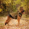 Harnais sans traction pour grands chiens Harnais tactique militaire pour chien Gilet Berger allemand Doberman Labrador Service Dog Training Produit 210325