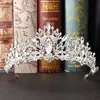 Ohrringe Halskette Brautschmuck Set Strass Tiaras Ohrring für Braut Hochzeit Haarschmuck Party Krone Stirnbänder Frauen