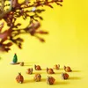 Dekorativa Objekt Figuriner Försäljning ~ 10st / Snigel / Doll Hus // Miniatyrer / Lovely Cute / Fairy Garden Gnome / Moss Terrarium Inredning / Hantverk / Bonsai / Fig