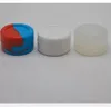 022 Новые самые продаваемые мини-цилиндр прозрачные цветные силиконовые антипригарные контейнерные банки DAB Wax Vaporizer нефтяной контейнер