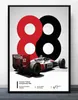 Poster And Prints Hot Ayrton Senna F1 Formula World Champion Wall Art Canvas Picture Painting Modern Decor schilderij obrazy H1110