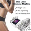 Corps professionnel de 650nm Lipolaser amincissant la machine avec l'équipement mince de beauté de laser de 14Pads Lipo