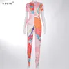 Jumpsuit mulheres vestuário corpo sexy mulheres macacões clube outfits femme catsuit tracksuit baddie roupas k20858j 210712