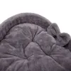 Forme de coeur doux confortable chat lit pour animaux de compagnie pour grand petit chiot chien mignon chaud coussin litière nid panier chenil chaton maison accessoires 211111