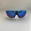 Uv400 okulary rowerowe Mężczyźni sportowe sportowe okulary okulary spolaryzowane okulary przeciwsłoneczne rowerowe jazda 4 soczewki z obudową 9442 TR90 RAME 52